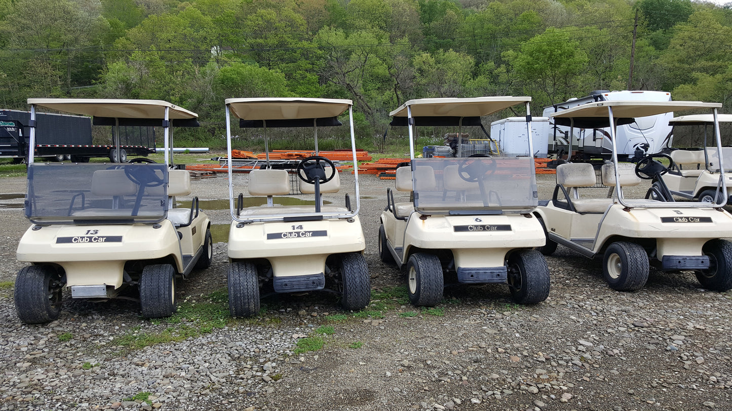 Club Car DS Gas Carts - SOLD