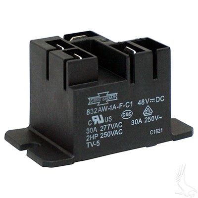 Club Car PowerDrive Chargers Electric 95+ 48V Relay