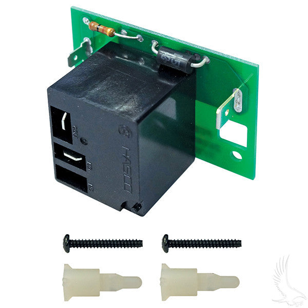 Club Car PowerDrive 3 Charger Relay Board Assembly