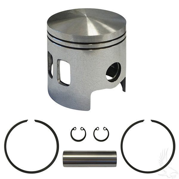 EZGO 2-cycle Gas 89-93 2 port oversized pistons Standard Size Piston and Ring Assembly