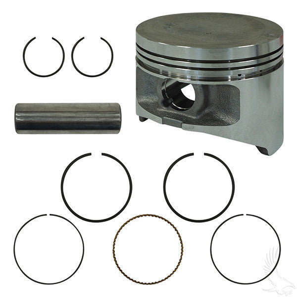 Piston and Ring Assembly, .50mm, Yamaha G22, G29 Gas 03+