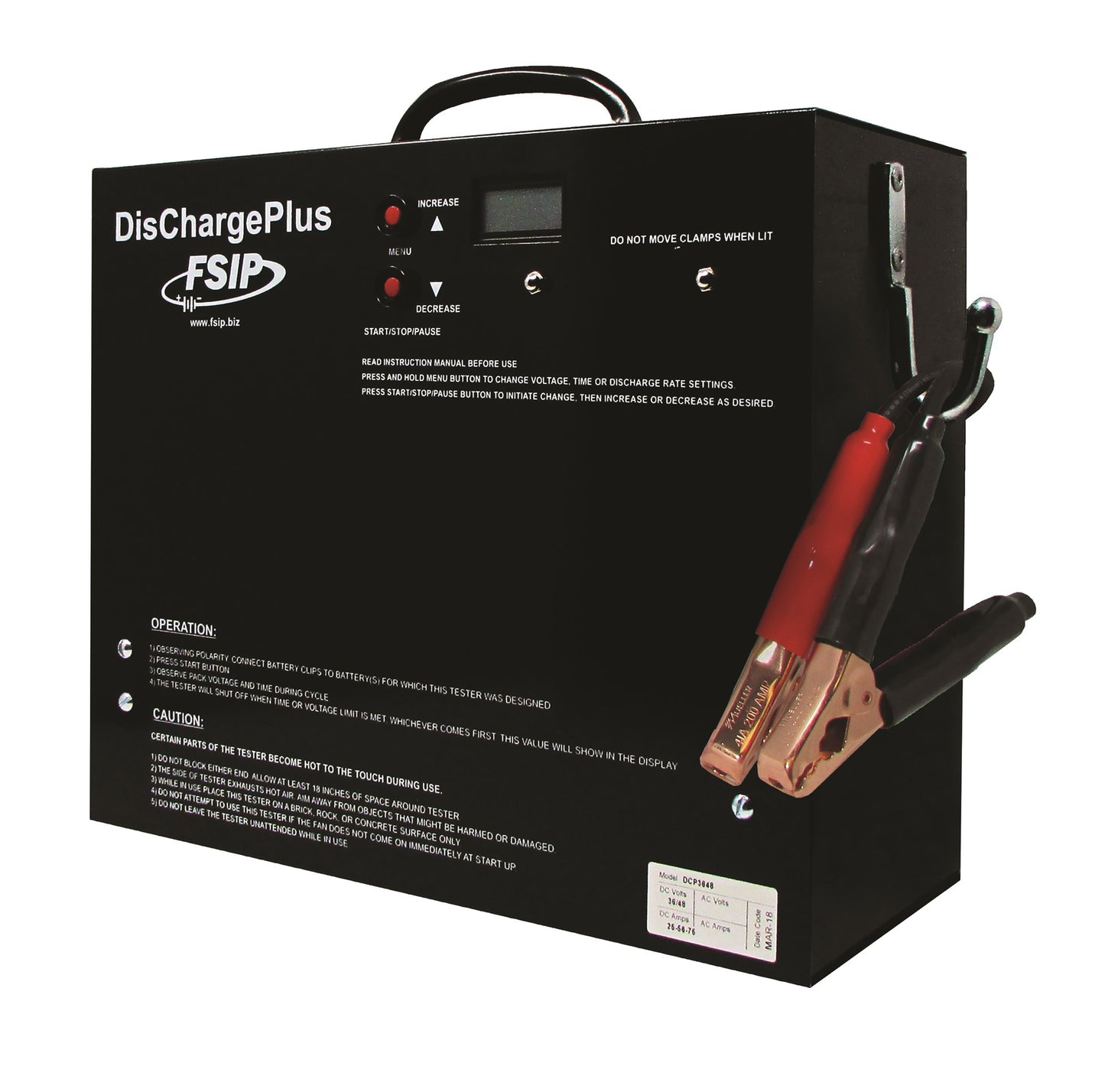 DisChargePlus 36/48V 25/56/75A Battery Discharger