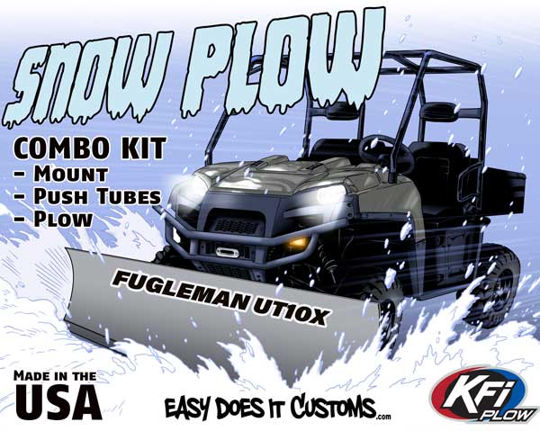 2022 Segway Fugleman UT10X  - KFI UTV Plow Kit 106480
