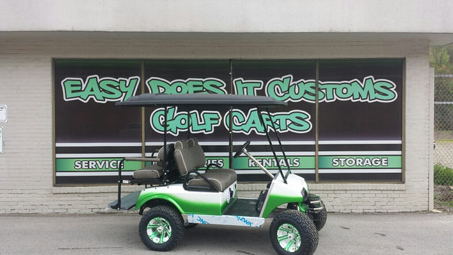Custom 2013 Electric Club Car - Green Fade - SOLD