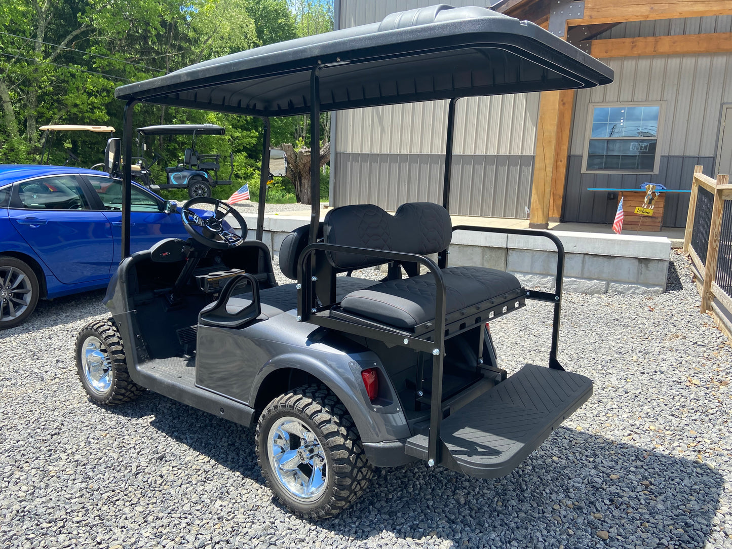 2018 EZGO RXV - Charcoal with Lithium Battery *SOLD*