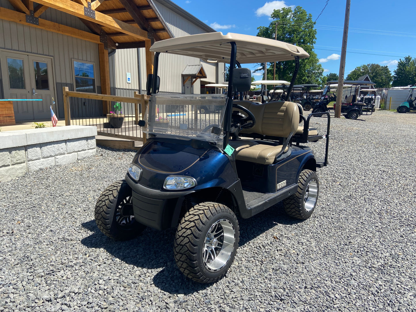 2018 EZGO RXV Lifted