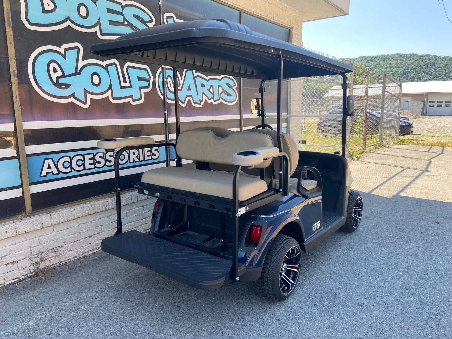 2018 EZGO RXV 48v - Blue with Extended Roof *SOLD*