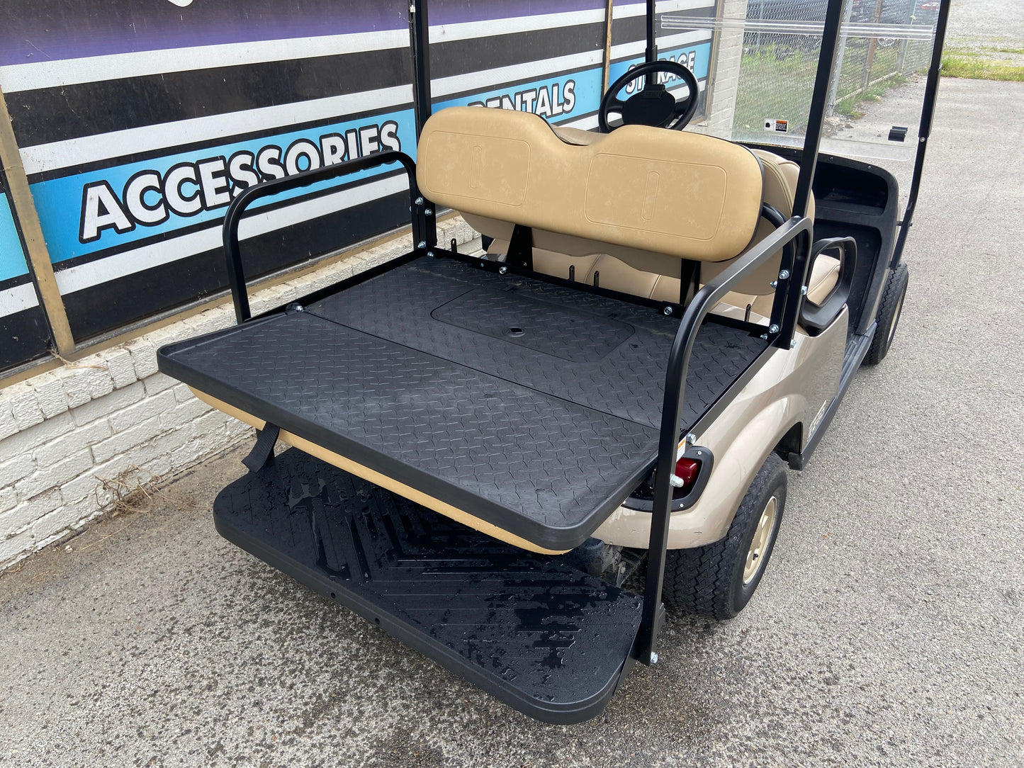 2018 EZGO TXT - Almond Short Roof *SOLD*