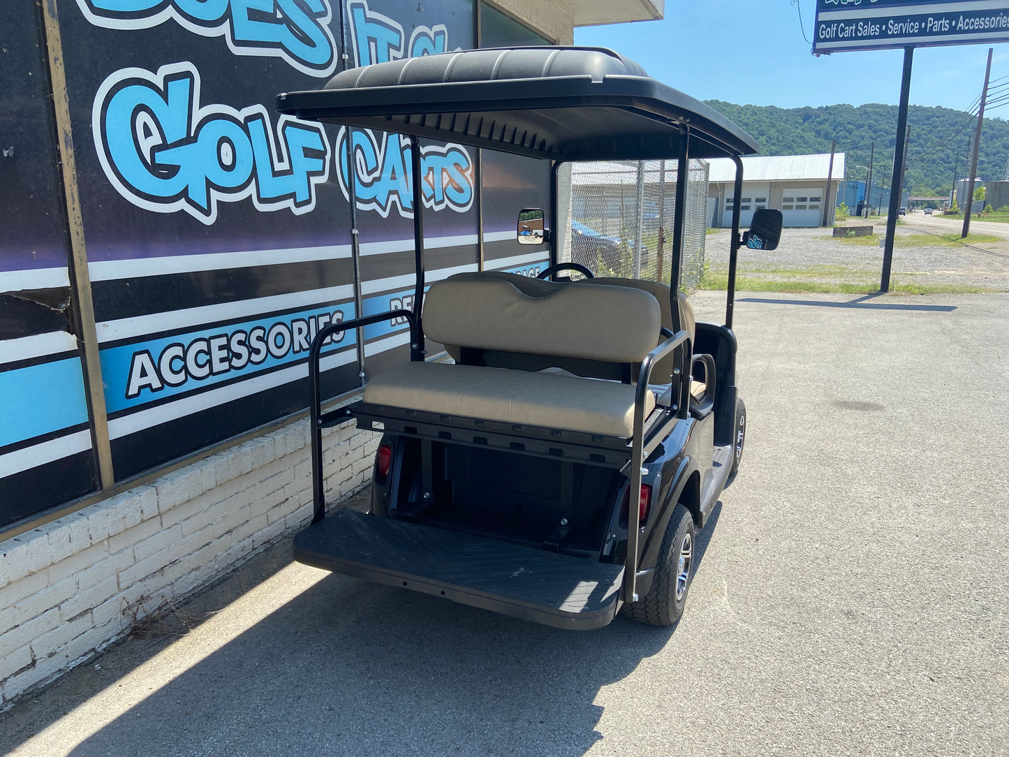 2017 EZGO RXV - Black with Extended Roof *SOLD*