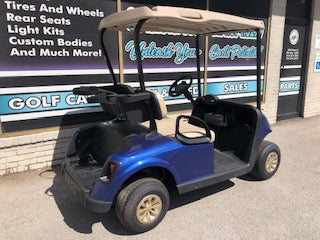 EZGO RXV Elite Lithium Battery Golf Cart - Blue *SOLD*