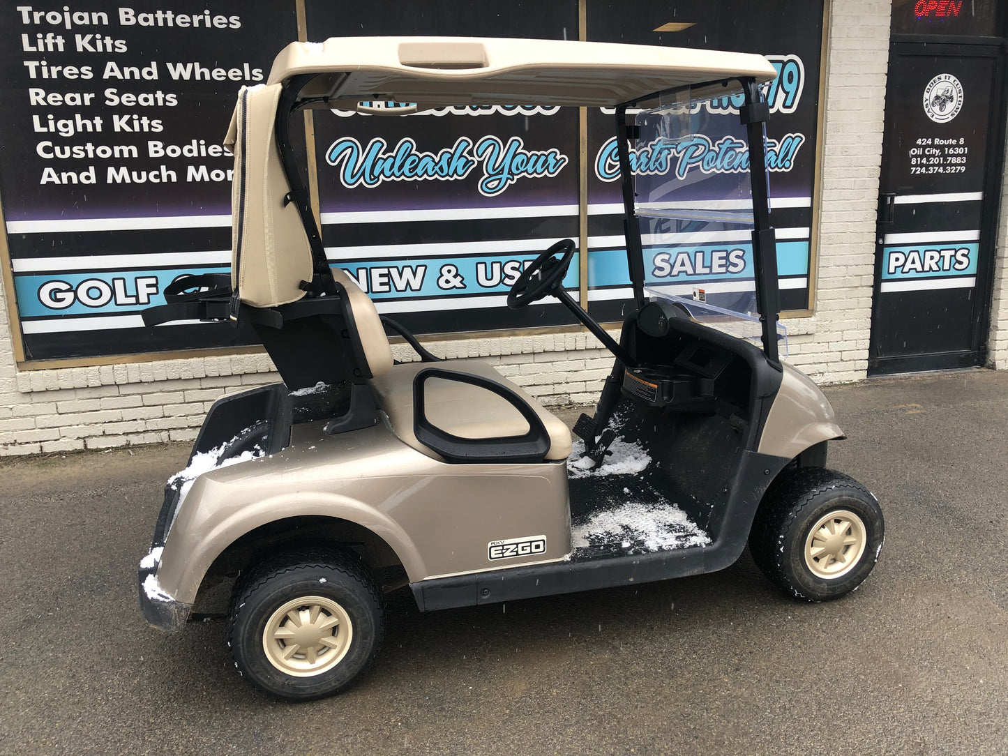 2017 EZGO RXV 48v Golf Cart *SOLD*