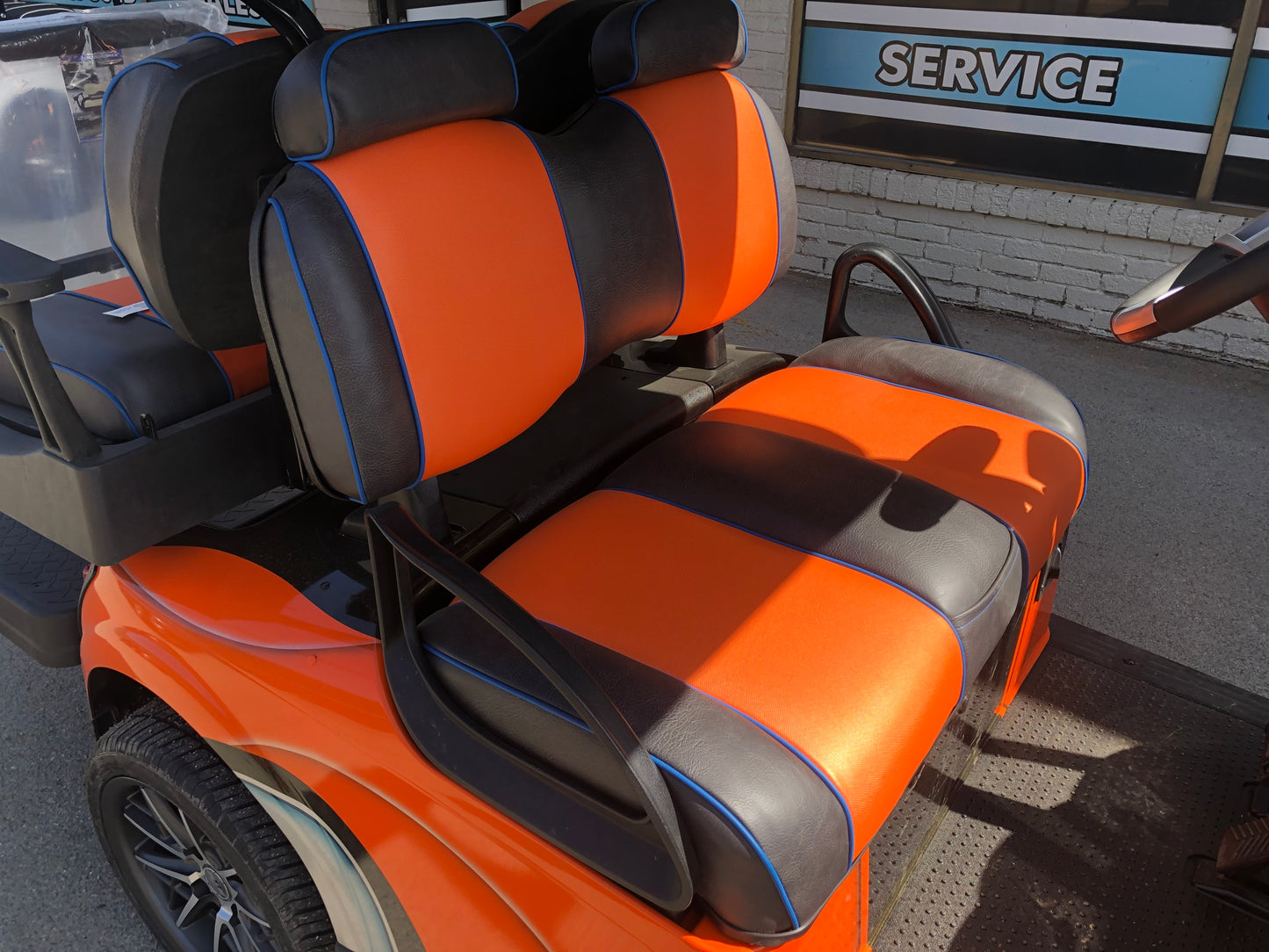 2017 Electric EZGO RXV - Custom Orange *SOLD*