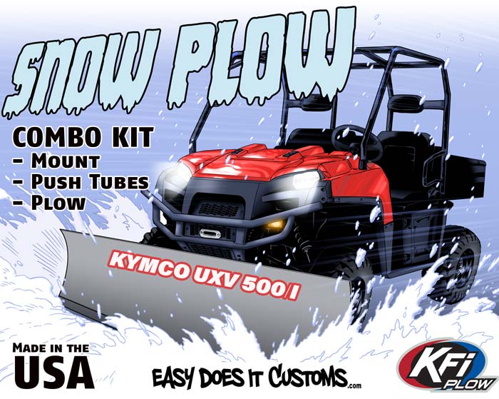 Kymco UXV 500i  2009-2018 - 105685 KFI Plow Kit
