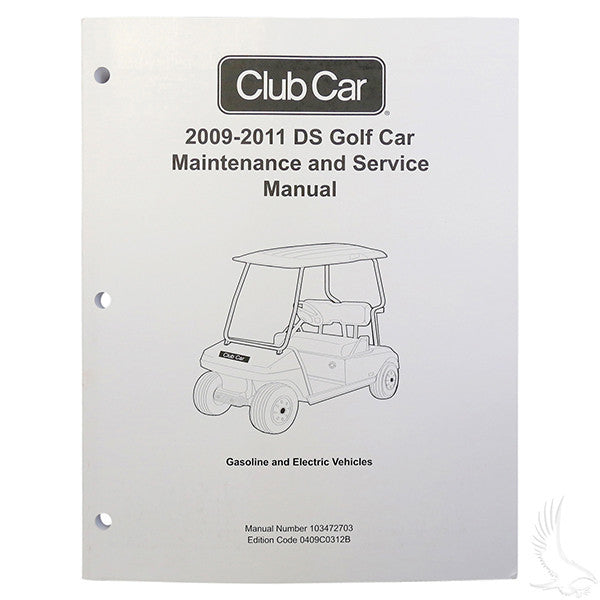 Club Car DS Gas & Electric 09-11 Maintenance & Service Manual