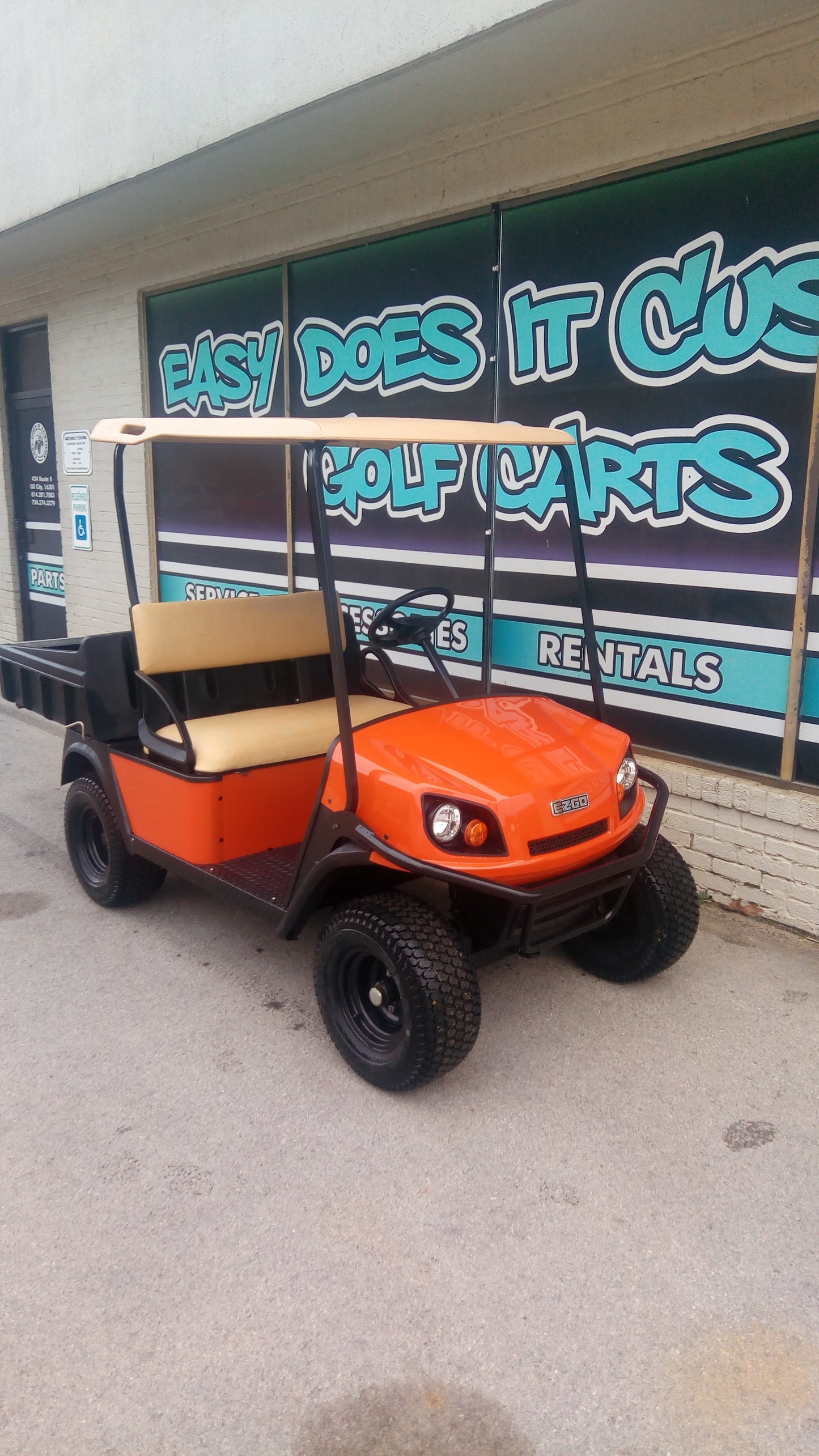 2013 Cushman Hauler 800 X Gas Golf Cart *SOLD*