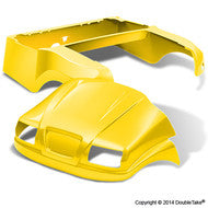 DoubleTake Phantom Golf Cart Body Kit For Club Car Precedent Yellow