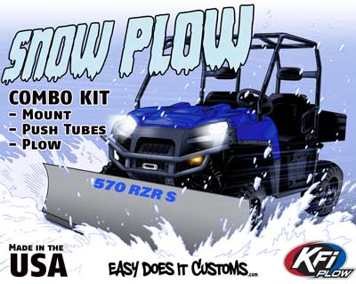 POLARIS 570 RZR S (EPS) 2017 KFI Snow Plow Mid-Mount 105280