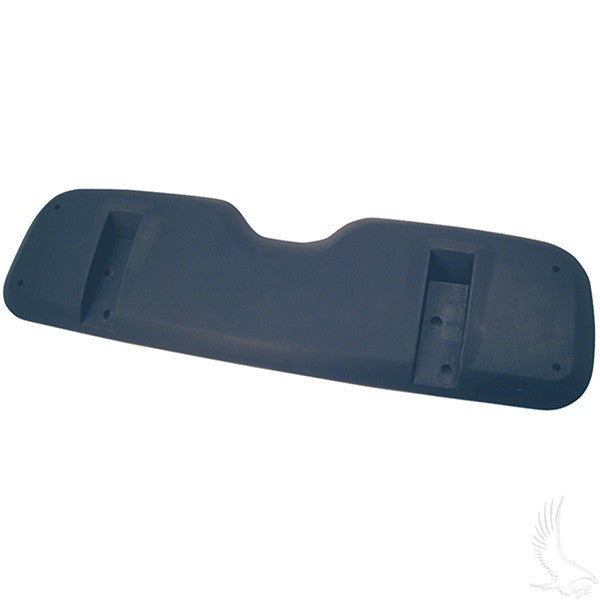 Seat Back Shell, Black Plastic, EZGO TXT 94-13