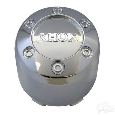 RHOX Snap-in Chrome Plastic 2.65" Center Cap