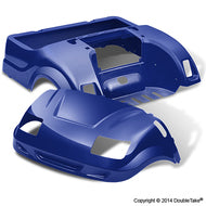 DoubleTake Vortex Golf Cart Body Kit for Yamaha Drive Blue