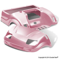 DoubleTake Vortex Golf Cart Body Kit for Yamaha Drive Pink