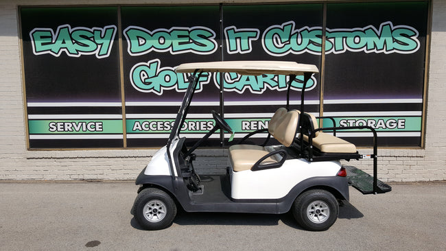 2013 Electric Club Car Precedent Golf Cart - White - SOLD