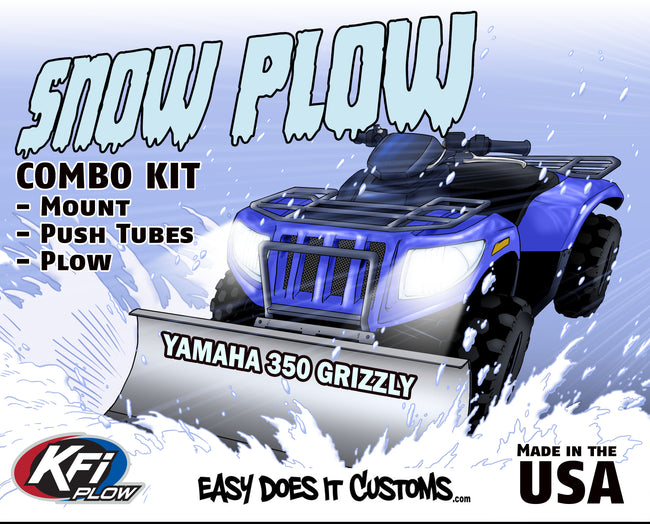 Yamaha 350 Grizzly 2x4, 4x4 - 2007-2014 ATV    KFI Plow Mount 105120