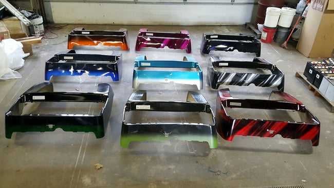 Custom Painted Bodies for Golf Carts