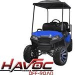 Yamaha G29/Drive HAVOC Off-Road Front Cowl Kit in Blue