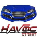 Yamaha G29/Drive HAVOC Street Style Front Cowl Kit in Blue