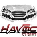 Yamaha G29/Drive HAVOC Street Style Front Cowl Kit in White