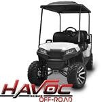 Yamaha G29/Drive HAVOC Off-Road Front Cowl Kit in White