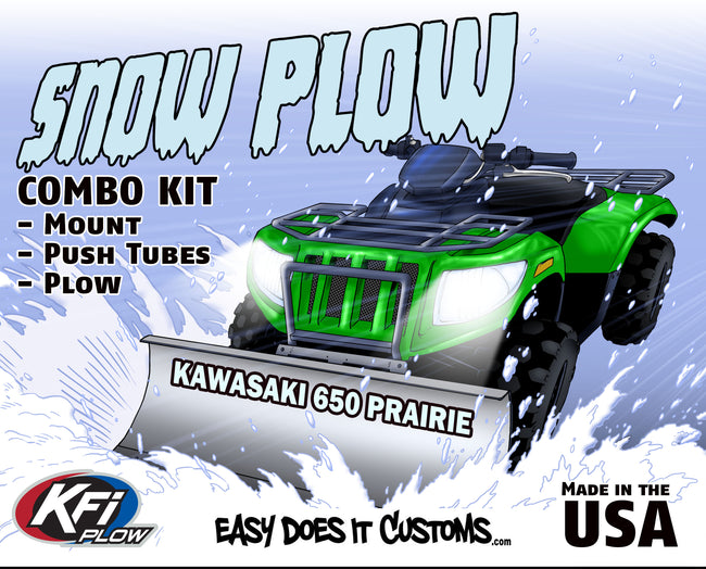 Kawasaki 650 Prairie 4x4 - 2001-2003 ATV    KFI Plow Mount 105200