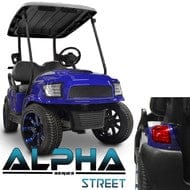Madjax Alpha Golf Cart Body Kit Street Blue