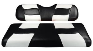RIPTIDE FRONT SEAT COVER DRIVE BLACK/WHITE