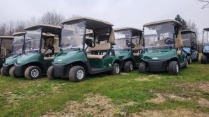 EZGO RXV Electric Golf Cart