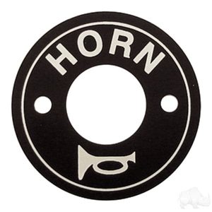 Floor Mount Horn Decal