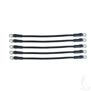 Club Car 36V 81+ 4 gauge Battery Cable SET