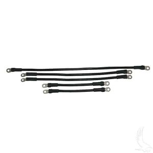 EZGO Marathon 94 & down 4 gauge Battery Cable SET