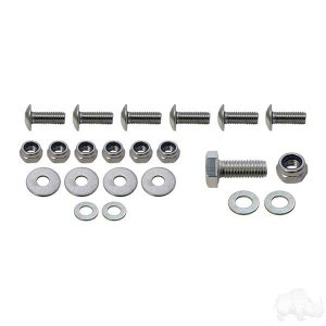 EZGO Marathon / 444 Utility Box Mounting Kit Hardware Only