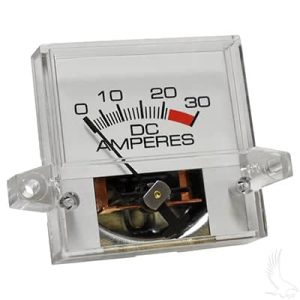30A Square Ammeter for EZGO Powerwise, PowerWise+ Chargers 94+