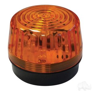 Amber LED Strobe Light 12-24VDC