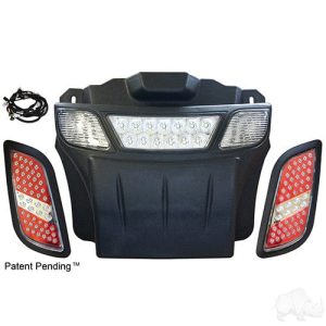 Build Your Own EZGO RXV LED Light Bumper Bar Kit Street Package