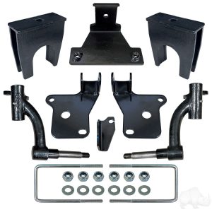 RHOX 6" Drop Spindle Lift Kit for EZGO RXV Gas Golf Cart
