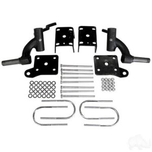 RHOX 3" Drop Spindle Lift Kit for EZGO TXT Gas 01.5-08.5 & Electric 01.5-09 Golf Cart