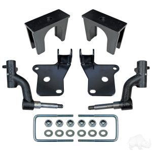 RHOX Lift Kit, 3" Drop Spindle for EZGO RXV Electric Golf Cart