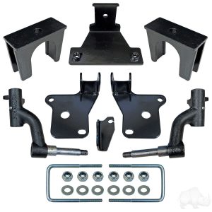 RHOX Lift Kit, 3" Drop Spindle for EZGO RXV Gas Golf Cart