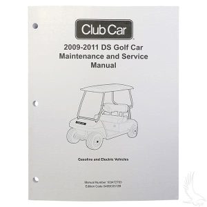 Club Car DS Gas & Electric 09-11 Maintenance & Service Manual