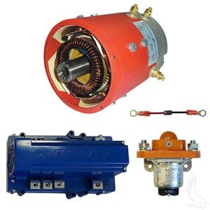 Club Car IQ Mild Hills 5-0K Throttle Motor Controller Combo