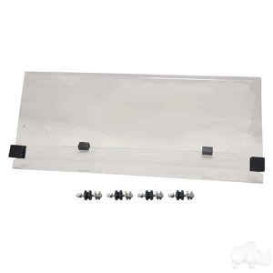 RHOX Acrylic Split  Windshield for Yamaha Drive Golf Cart
